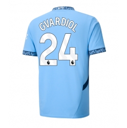 Strój piłkarski Manchester City Josko Gvardiol #24 Koszulka Podstawowej 2024-25 Krótki Rękaw