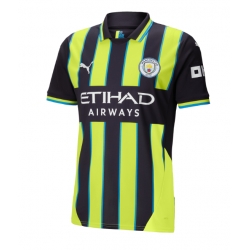 Strój piłkarski Manchester City Koszulka Wyjazdowej 2024-25 Krótki Rękaw