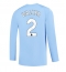 Strój piłkarski Manchester City Kyle Walker #2 Koszulka Podstawowej 2023-24 Długi Rękaw