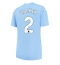 Strój piłkarski Manchester City Kyle Walker #2 Koszulka Podstawowej damskie 2023-24 Krótki Rękaw