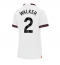 Strój piłkarski Manchester City Kyle Walker #2 Koszulka Wyjazdowej damskie 2023-24 Krótki Rękaw