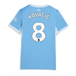 Strój piłkarski Manchester City Mateo Kovacic #8 Koszulka Podstawowej damskie 2026-27 Krótki Rękaw