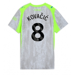 Strój piłkarski Manchester City Mateo Kovacic #8 Koszulka Trzeciej damskie 2025-26 Krótki Rękaw