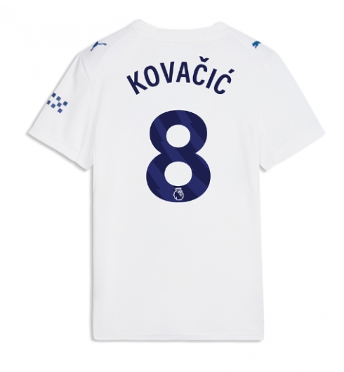 Strój piłkarski Manchester City Mateo Kovacic #8 Koszulka Trzeciej damskie 2026-27 Krótki Rękaw Strój piłkarski Manchester City Mateo Kovacic #8 Koszulka Trzeciej damskie 2026-27 Krótki Rękaw