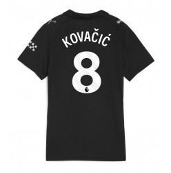 Strój piłkarski Manchester City Mateo Kovacic #8 Koszulka Wyjazdowej damskie 2025-26 Krótki Rękaw