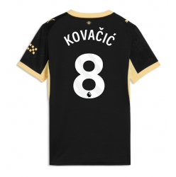 Strój piłkarski Manchester City Mateo Kovacic #8 Koszulka Wyjazdowej damskie 2026-27 Krótki Rękaw