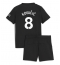 Strój piłkarski Manchester City Mateo Kovacic #8 Koszulka Wyjazdowej dziecięce 2025-26 Krótki Rękaw (+ Krótkie spodenki)