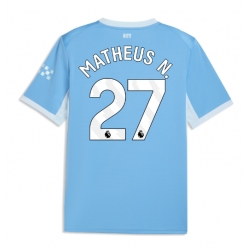 Strój piłkarski Manchester City Matheus Nunes #27 Koszulka Podstawowej 2026-27 Krótki Rękaw