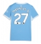 Strój piłkarski Manchester City Matheus Nunes #27 Koszulka Podstawowej damskie 2026-27 Krótki Rękaw Strój piłkarski Manchester City Matheus Nunes #27 Koszulka Podstawowej damskie 2026-27 Krótki Rękaw