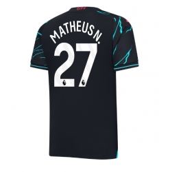 Strój piłkarski Manchester City Matheus Nunes #27 Koszulka Trzeciej 2023-24 Krótki Rękaw