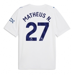 Strój piłkarski Manchester City Matheus Nunes #27 Koszulka Trzeciej 2026-27 Krótki Rękaw