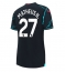 Strój piłkarski Manchester City Matheus Nunes #27 Koszulka Trzeciej damskie 2023-24 Krótki Rękaw