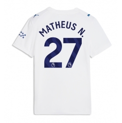 Strój piłkarski Manchester City Matheus Nunes #27 Koszulka Trzeciej damskie 2026-27 Krótki Rękaw