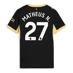 Strój piłkarski Manchester City Matheus Nunes #27 Koszulka Wyjazdowej damskie 2026-27 Krótki Rękaw