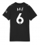 Strój piłkarski Manchester City Nathan Ake #6 Koszulka Wyjazdowej damskie 2025-26 Krótki Rękaw Strój piłkarski Manchester City Nathan Ake #6 Koszulka Wyjazdowej damskie 2025-26 Krótki Rękaw