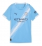 Strój piłkarski Manchester City Omar Marmoush #7 Koszulka Podstawowej damskie 2025-26 Krótki Rękaw