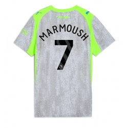 Strój piłkarski Manchester City Omar Marmoush #7 Koszulka Trzeciej damskie 2025-26 Krótki Rękaw