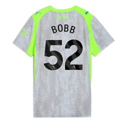 Strój piłkarski Manchester City Oscar Bobb #52 Koszulka Trzeciej damskie 2025-26 Krótki Rękaw