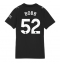 Strój piłkarski Manchester City Oscar Bobb #52 Koszulka Wyjazdowej damskie 2025-26 Krótki Rękaw