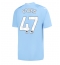Strój piłkarski Manchester City Phil Foden #47 Koszulka Podstawowej 2023-24 Krótki Rękaw