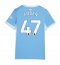 Strój piłkarski Manchester City Phil Foden #47 Koszulka Podstawowej damskie 2026-27 Krótki Rękaw Strój piłkarski Manchester City Phil Foden #47 Koszulka Podstawowej damskie 2026-27 Krótki Rękaw