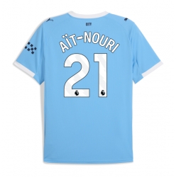 Strój piłkarski Manchester City Rayan Ait-Nouri #21 Koszulka Podstawowej 2025-26 Krótki Rękaw