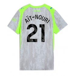 Strój piłkarski Manchester City Rayan Ait-Nouri #21 Koszulka Trzeciej damskie 2025-26 Krótki Rękaw