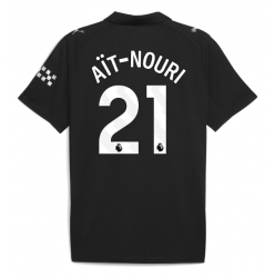 Strój piłkarski Manchester City Rayan Ait-Nouri #21 Koszulka Wyjazdowej 2025-26 Krótki Rękaw