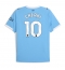 Strój piłkarski Manchester City Rayan Cherki #10 Koszulka Podstawowej 2025-26 Krótki Rękaw