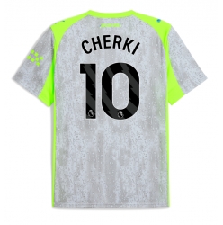Strój piłkarski Manchester City Rayan Cherki #10 Koszulka Trzeciej 2025-26 Krótki Rękaw