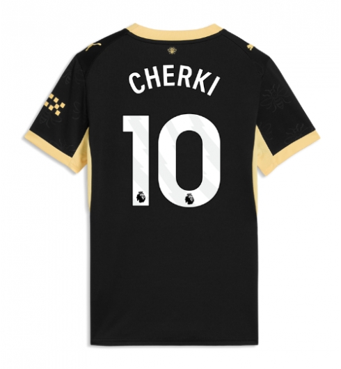 Strój piłkarski Manchester City Rayan Cherki #10 Koszulka Wyjazdowej damskie 2026-27 Krótki Rękaw Strój piłkarski Manchester City Rayan Cherki #10 Koszulka Wyjazdowej damskie 2026-27 Krótki Rękaw
