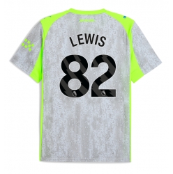 Strój piłkarski Manchester City Rico Lewis #82 Koszulka Trzeciej 2025-26 Krótki Rękaw
