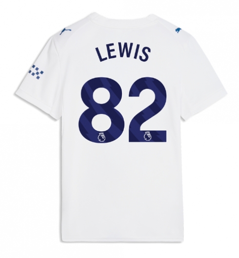 Strój piłkarski Manchester City Rico Lewis #82 Koszulka Trzeciej damskie 2026-27 Krótki Rękaw Strój piłkarski Manchester City Rico Lewis #82 Koszulka Trzeciej damskie 2026-27 Krótki Rękaw