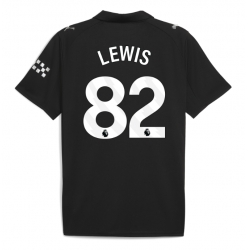 Strój piłkarski Manchester City Rico Lewis #82 Koszulka Wyjazdowej 2025-26 Krótki Rękaw