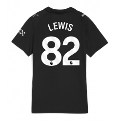 Strój piłkarski Manchester City Rico Lewis #82 Koszulka Wyjazdowej damskie 2025-26 Krótki Rękaw Strój piłkarski Manchester City Rico Lewis #82 Koszulka Wyjazdowej damskie 2025-26 Krótki Rękaw