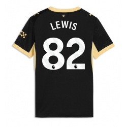 Strój piłkarski Manchester City Rico Lewis #82 Koszulka Wyjazdowej damskie 2026-27 Krótki Rękaw