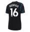 Strój piłkarski Manchester City Rodri Hernandez #16 Koszulka Trzeciej damskie 2023-24 Krótki Rękaw