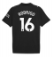 Strój piłkarski Manchester City Rodri Hernandez #16 Koszulka Wyjazdowej 2025-26 Krótki Rękaw