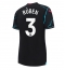 Strój piłkarski Manchester City Ruben Dias #3 Koszulka Trzeciej damskie 2023-24 Krótki Rękaw