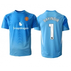 Strój piłkarski Manchester United Altay Bayindir #1 Bramkarskie Koszulka Podstawowej 2025-26 Krótki Rękaw