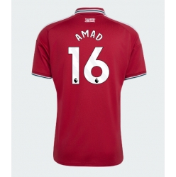 Strój piłkarski Manchester United Amad Diallo #16 Koszulka Podstawowej 2026-27 Krótki Rękaw