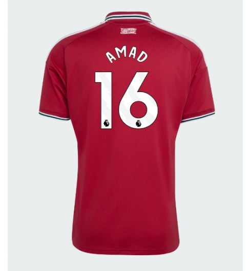 Strój piłkarski Manchester United Amad Diallo #16 Koszulka Podstawowej 2026-27 Krótki Rękaw Strój piłkarski Manchester United Amad Diallo #16 Koszulka Podstawowej 2026-27 Krótki Rękaw