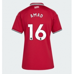 Strój piłkarski Manchester United Amad Diallo #16 Koszulka Podstawowej damskie 2026-27 Krótki Rękaw