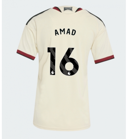 Strój piłkarski Manchester United Amad Diallo #16 Koszulka Trzeciej damskie 2026-27 Krótki Rękaw Strój piłkarski Manchester United Amad Diallo #16 Koszulka Trzeciej damskie 2026-27 Krótki Rękaw