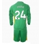 Strój piłkarski Manchester United Andre Onana #24 Bramkarskie Koszulka Trzeciej dziecięce 2024-25 Długi Rękaw (+ Krótkie spodenki)