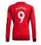 Strój piłkarski Manchester United Anthony Martial #9 Koszulka Podstawowej 2023-24 Długi Rękaw