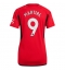 Strój piłkarski Manchester United Anthony Martial #9 Koszulka Podstawowej damskie 2023-24 Krótki Rękaw