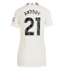 Strój piłkarski Manchester United Antony #21 Koszulka Trzeciej damskie 2023-24 Krótki Rękaw