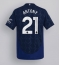 Strój piłkarski Manchester United Antony #21 Koszulka Wyjazdowej 2024-25 Krótki Rękaw