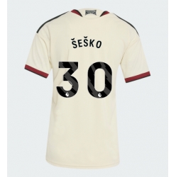 Strój piłkarski Manchester United Benjamin Sesko #30 Koszulka Trzeciej damskie 2026-27 Krótki Rękaw